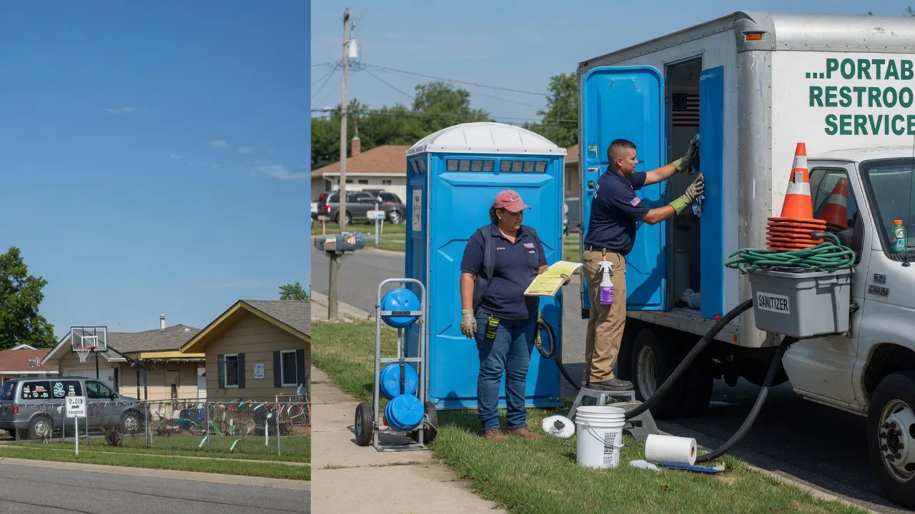 Portable Toilet Rental in East China, MI near me